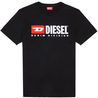 Diesel T-Shirt, Klassieke Stijl Diesel , Black , Heren - 2Xl,Xl,L,M,S
