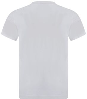 Diesel T-shirt Korte Mouwen Ronde Hals Wit