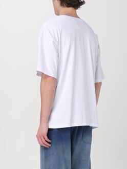 Diesel T-shirt met uitsnijdingen Wit