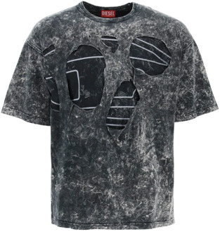 Diesel T-Shirts Diesel , Gray , Heren - L,M,S