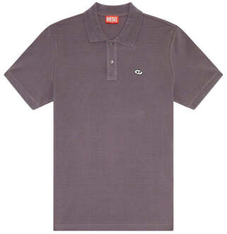 Diesel T-Smith-Doval-PJ paars poloshirt