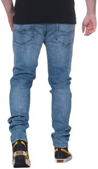 Diesel Tepphar-X skinny-fit effen blauwe jeans