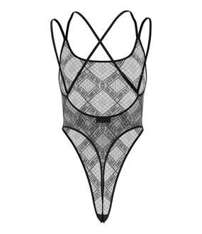 Diesel Ufby-Brita body suit voor dames in zwart - L