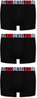 Diesel ‘Umbx-Damienthreepack’ boxershorts 3-pack Diesel , Black , Heren - S,Xs