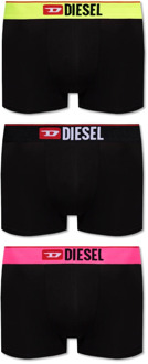 Diesel ‘Umbx-Damienthreepack’ boxershorts 3-pack Diesel , Black , Heren - S,Xs