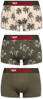 Diesel Umbx-Damienthreepack boxershorts drie-pack Diesel , Green , Heren - 2Xl,S,Xs