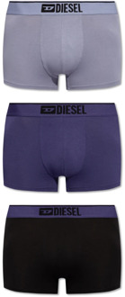 Diesel Umbx-Damienthreepack boxershorts driepak Diesel , Multicolor , Heren - XS