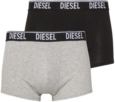 Diesel UMBX-Shawn boxershorts, twee stuks Zwart