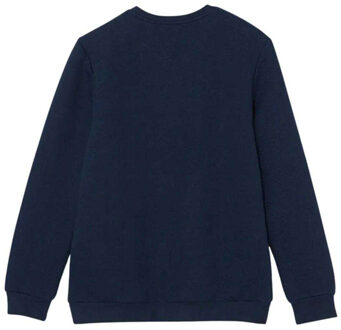 Diesel Uniseks T-shirt met monotoon logo voor volwassenen (Marineblauw/Navy Blue) Donker Marine