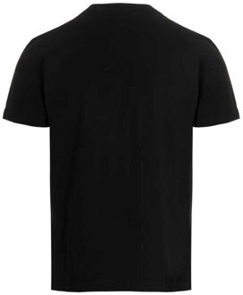 Diesel Unisex 1976 Varsity Logo T-shirt voor volwassenen (Zwart)