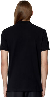 Diesel Unisex T-Smith-D poloshirt voor volwassenen (Zwart) - maat