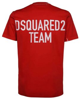 Diesel Unisex Team Logo Cool Fit T-shirt voor volwassenen (Rood) - M