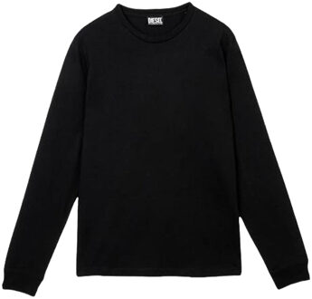 Diesel Unisex Volwassen T-Diego Langsleeve T-Shirt (Zwart) - maat L