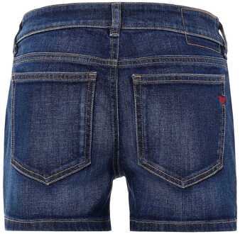 Diesel Women's Diesel De-Lyla Short Shorts in Blue Blauw