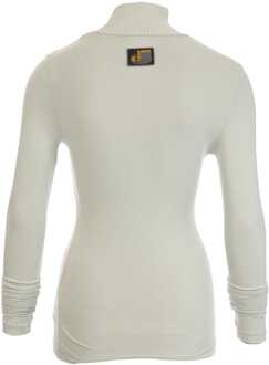 Diesel Women's Diesel Turtle Neck Top in Grey - maat S Grijs
