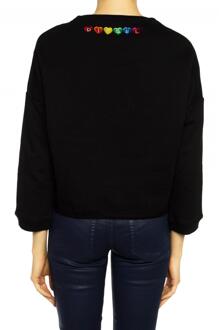 Diesel Womens F Gertrude Love More Sweat Zwart