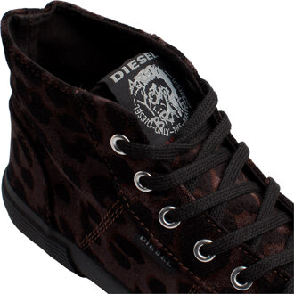 Diesel YKK-301 Sneakers met hoge bovenzijde voor dames Grijs - EU 36.5 / UK 3.5