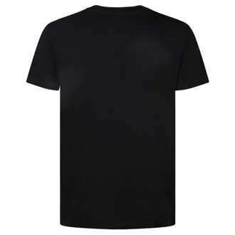 Diesel Zwart T-shirt met Diesel Industry Denim Division-logo - maat