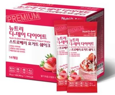 Diet Shake - 8 Types Strawberry Yogurt