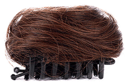 Difei Difei Synthetische Chignon Donut Chignon Klauwen Clip-In Haar Hairbun Haaraccessoires Haar Broodje Uitbreiding Voor Vrouwen Natuurlijke kleur