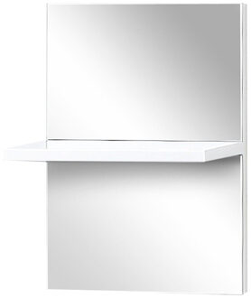 Differnz Badkamerspiegel Differnz Fabulous 42x30cm Met Planchet Wit