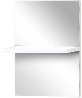 Differnz Badkamerspiegel Differnz Fabulous 42x30cm Met Planchet Wit