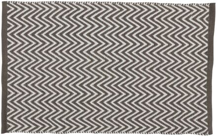 Differnz Badmat Devon 50x80cm Grijs/wit