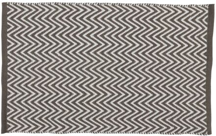 Differnz Badmat Differnz Devon 50x80 cm Katoen Grijs Differnz