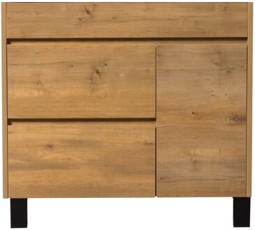 Differnz Badmeubelkast Differnz Sofi 80 Licht Eiken