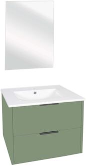 Differnz Badmeubelset Differnz Bolo 50x61x46cm FSC Groen