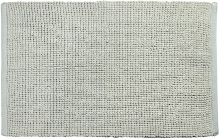 Differnz Candore badmat, geschikt voor vloerverwarming - 100% microfiber - Licht groen - 50 x 80 cm