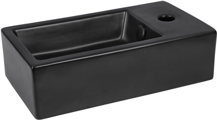 Differnz Fontein Differnz Hura I 40x22 cm Keramiek Mat Zwart