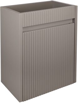 Differnz Fonteinkast Differenz Hura L Links/Rechts 40 cm Met Ribbel Grijs