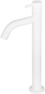 Differnz Fonteinkraan Differnz Mix Gebogen Hoog 28.5 cm Mat Wit Differnz
