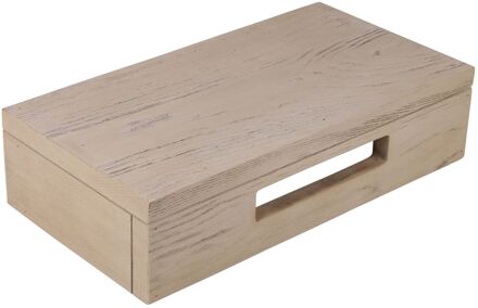 Differnz Fonteinplank Differnz Hout 40x25x10cm Licht Eiken