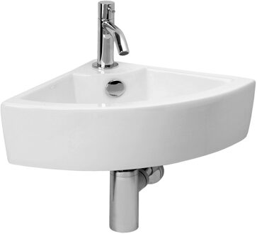 Differnz Fonteinset Differnz Keres Warm/Koud Kraan 32.5x32.5x12.5 cm Wit Differnz