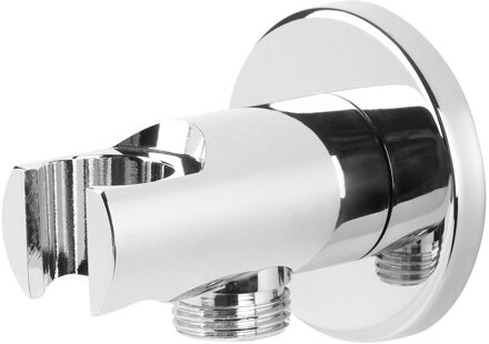 Differnz Handdouche Houder Differnz met wateruitloop Chroom