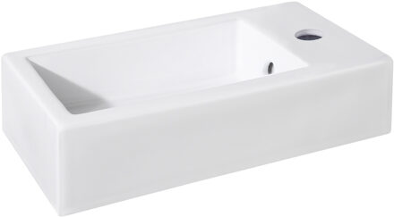 Differnz Hura Fontein - 40x22x11.5cm - keramiek - mat wit 38.005.77 Wit mat