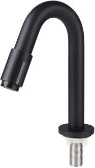 Differnz Koudwaterkraan Differnz Bow 19 cm Mat Zwart