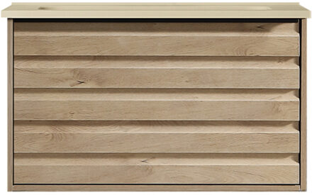 Differnz Meubelset Differnz Elin 60 cm Eiken/Taupe