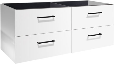 Differnz Onderkast Differnz Hilde120x50x45.5 cm Hoogglans Wit Differnz