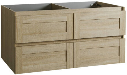 Differnz Onderkast Differnz Reno 120x45,5x55 cm Eiken Differnz