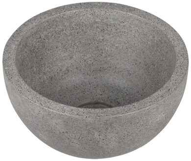 Differnz River waskom - 23x23x12cm - terrazzo grijs/fijn 36.102.26 Grijs/fijn gemêleerd