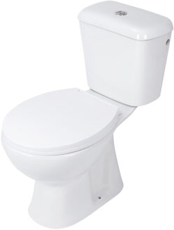 Differnz staand toilet duoblok AO wit