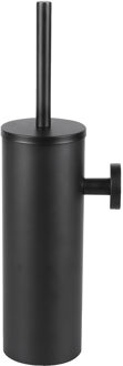Differnz Toiletborstelhouder Differnz Tobo met Wandhouder Zwart