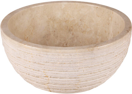 Differnz Waskom Differnz Alto 38 cm Marmer Beige