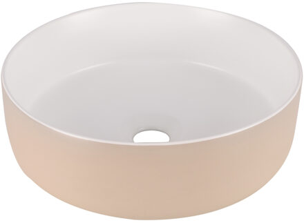 Differnz Waskom Differnz Mira 12x36 cm Beige/Wit