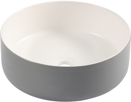 Differnz Waskom Differnz Mira 12x36 cm Grijs/Wit