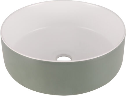 Differnz Waskom Differnz Mira 12x36 cm Groen/Wit