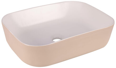 Differnz Waskom Differnz Mira 48x37,5x12,5 cm Beige/Wit